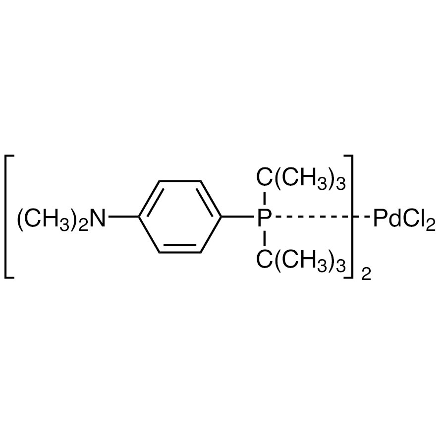 Bis[di-tert-butyl(4-dimethylaminophenyl)phosphine]dichloropalladium(II) >98.0%(T) - CAS 887919-35-9
