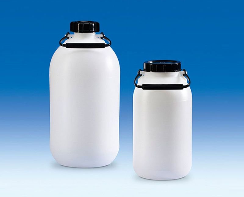 Bidon (Pe-Ld), Vidalı Kapaklı, Dar Boyun, Taşıma Saplı    10 lt