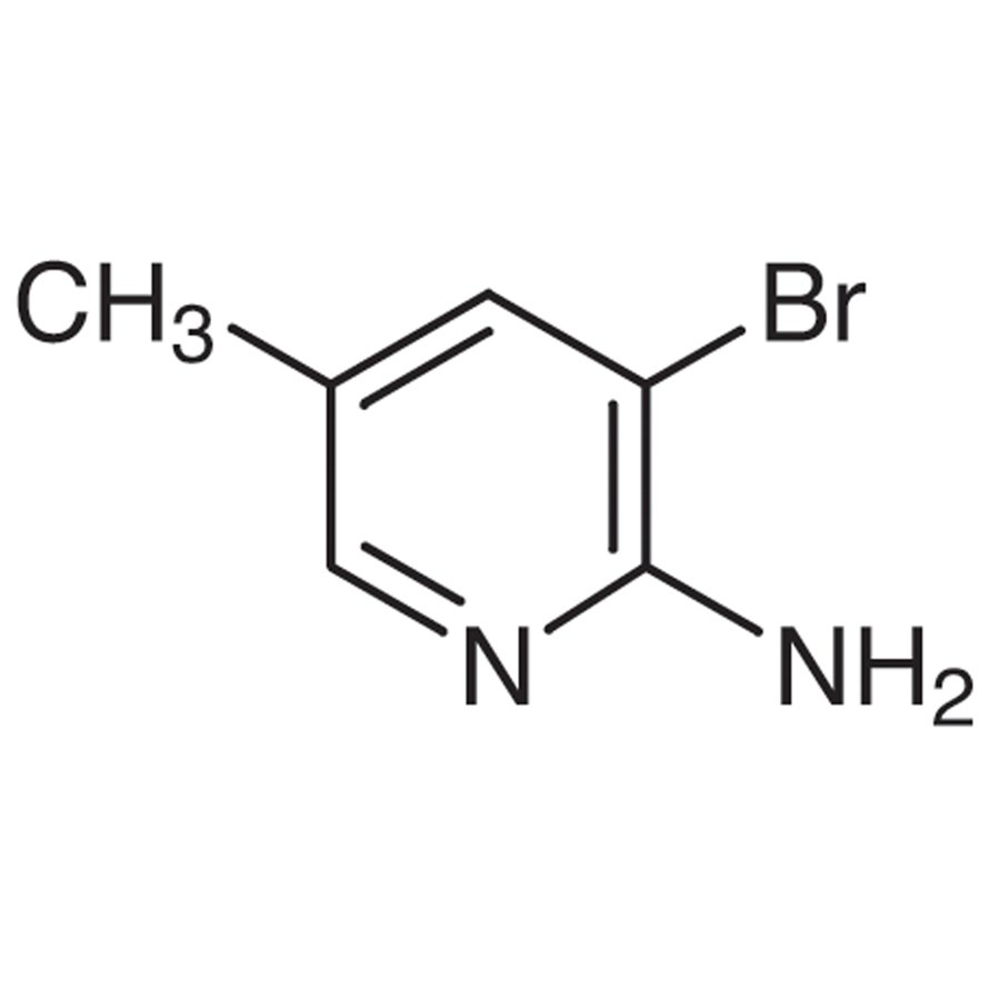 2-Amino-3-bromo-5-methylpyridine >98.0%(GC) - CAS 17282-00-7