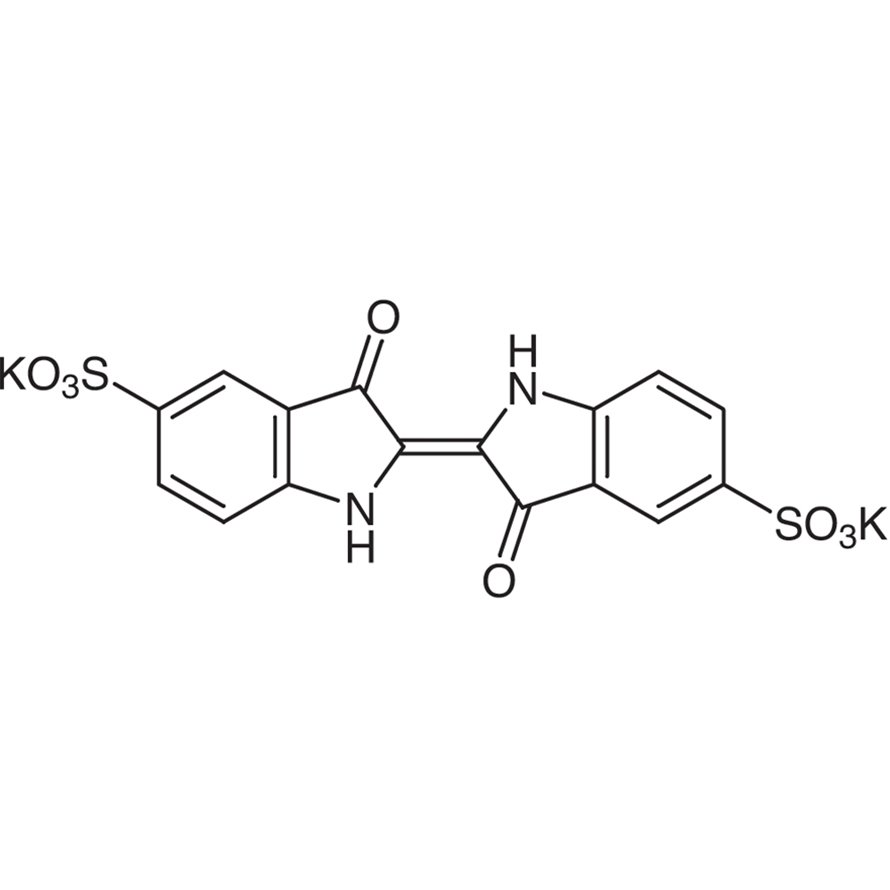 Indigodisulfonic Acid Dipotassium Salt >90.0%(T) - CAS 13725-33-2