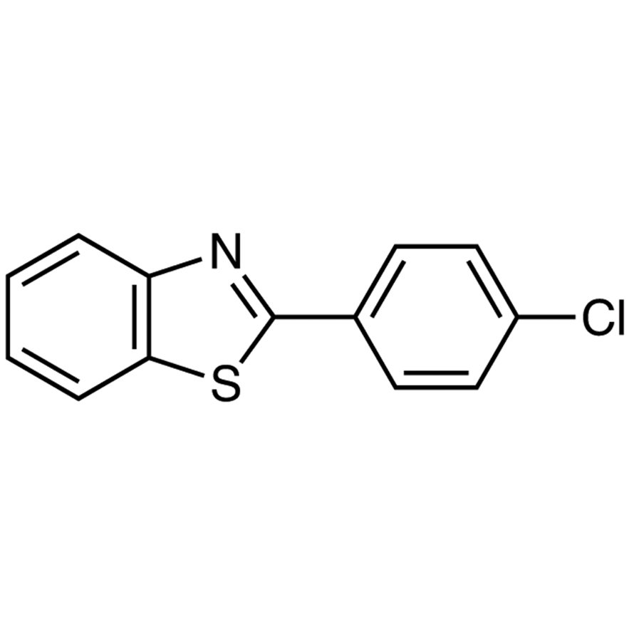 2-(4-Chlorophenyl)benzothiazole >98.0%(GC) - CAS 6265-91-4