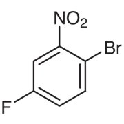 1-Bromo-4-fluoro-2-nitrobenzene >97.0%(GC) - CAS 446-09-3