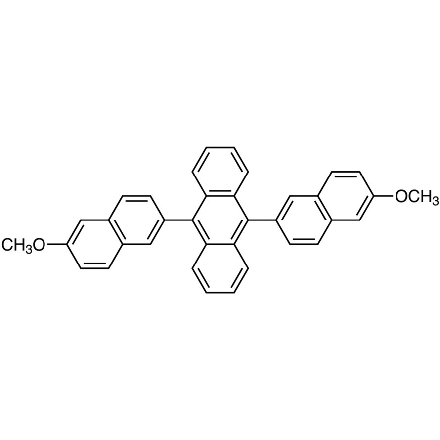 9,10-Bis(6-methoxy-2-naphthyl)anthracene >98.0%(HPLC) - CAS 235099-48-6