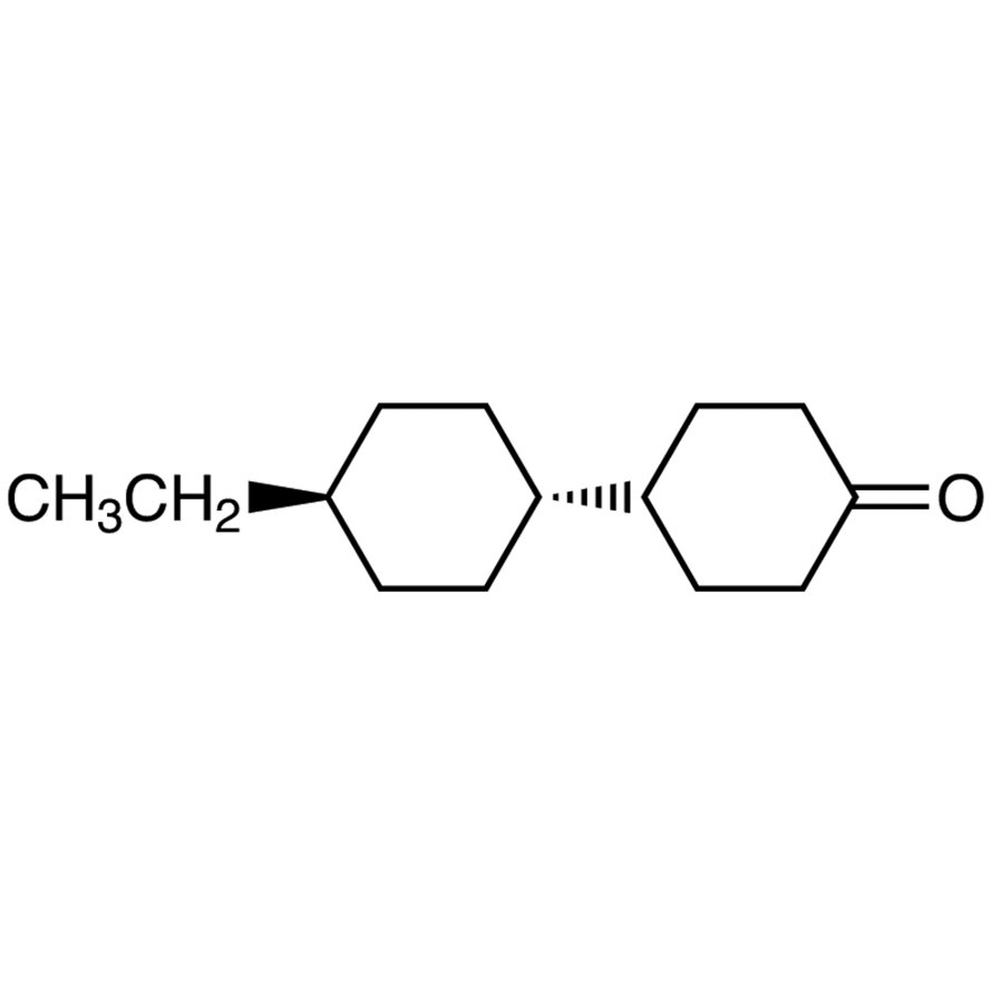 4-(trans-4-Ethylcyclohexyl)cyclohexanone >98.0%(GC) - CAS 150763-46-5