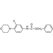 Benzyl (3-Fluoro-4-morpholinophenyl)carbamate >98.0%(HPLC)(N) - CAS 168828-81-7