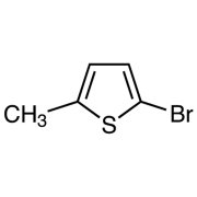2-Bromo-5-methylthiophene (stabilized with Copper chip + NaHCO3) >98.0%(GC) - CAS 765-58-2
