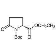 Ethyl N-(tert-Butoxycarbonyl)-D-pyroglutamate >95.0%(GC) - CAS 144978-35-8