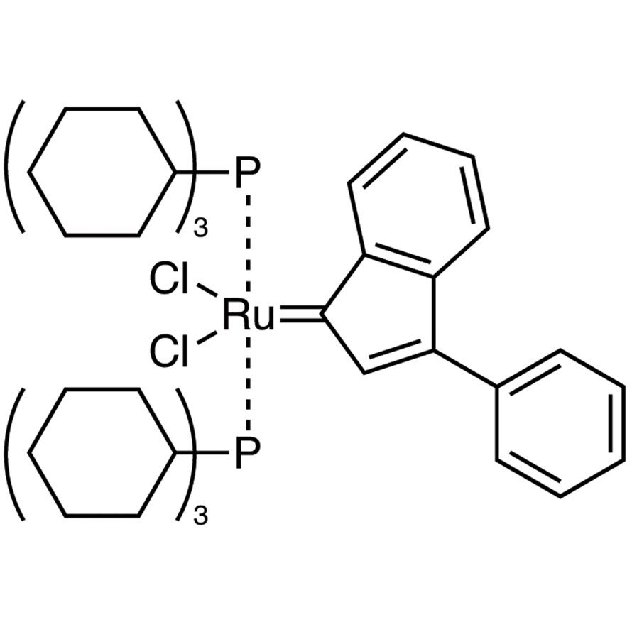 (3-Phenyl-1H-inden-1-ylidene)bis(tricyclohexylphosphine)ruthenium(II) Dichloride Tetrahydrofuran Adduct >90.0%(T) - CAS 250220-36-1