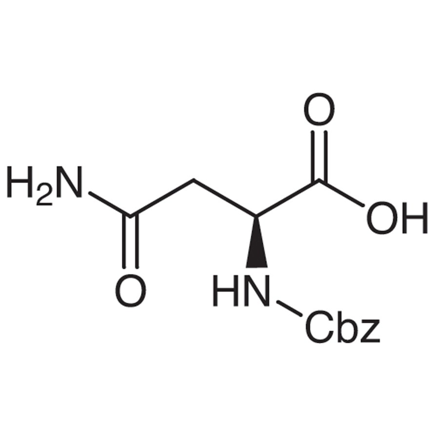 Nα-Carbobenzoxy-L-asparagine >99.0%(T) - CAS 2304-96-3