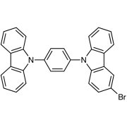 3'-Bromo-1,4-di(9-carbazolyl)benzene >98.0%(HPLC)(N) - CAS 1537218-76-0