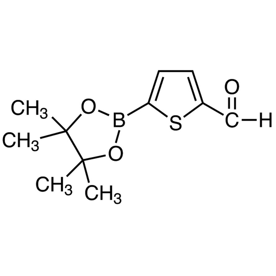 5-(4,4,5,5-Tetramethyl-1,3,2-dioxaborolan-2-yl)thiophene-2-carboxaldehyde >98.0%(GC)(T) - CAS 1040281-83-1