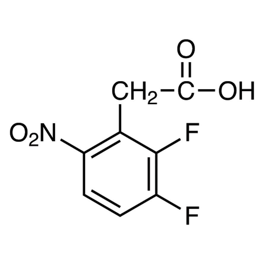 2,3-Difluoro-6-nitrophenylacetic Acid >98.0%(GC)(T) - CAS 141428-47-9