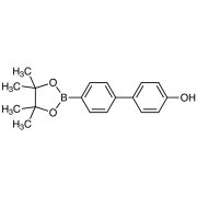 4'-(4,4,5,5-Tetramethyl-1,3,2-dioxaborolan-2-yl)biphenyl-4-ol >98.0%(GC) - CAS 760989-91-1
