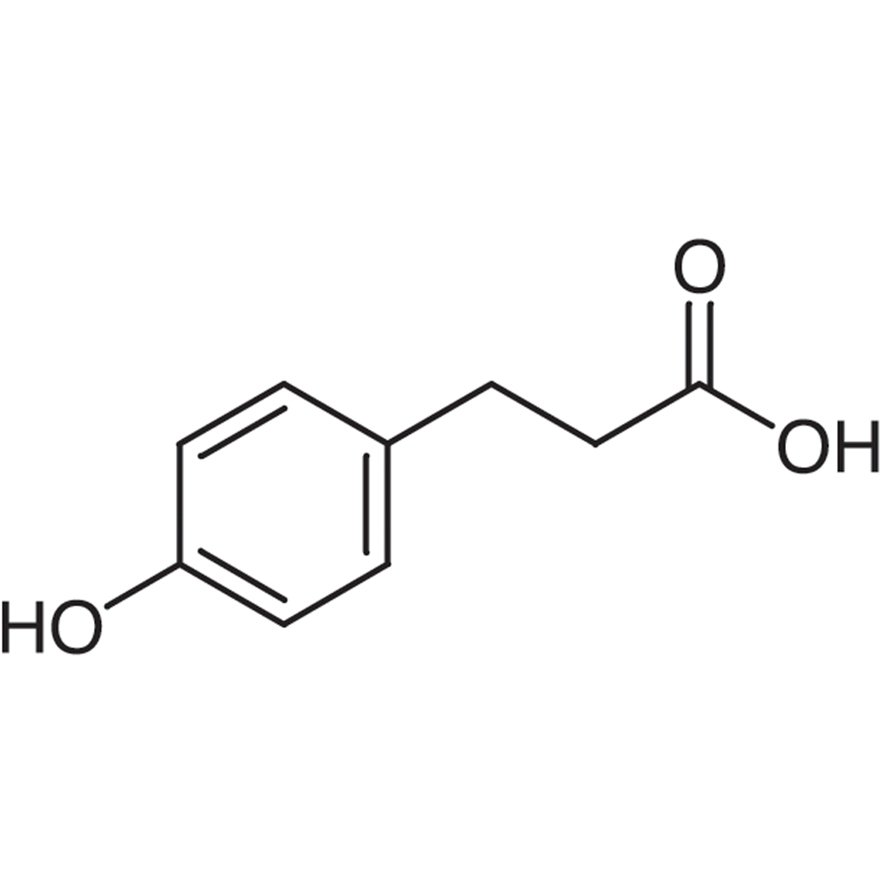 3-(4-Hydroxyphenyl)propionic Acid >98.0%(T) - CAS 501-97-3