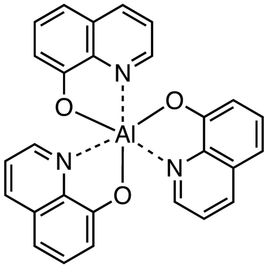Tris(8-quinolinolato)aluminum >98.0%(T) - CAS 2085-33-8