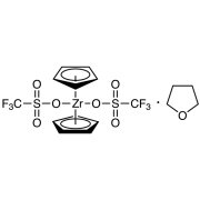 Zirconocene Bis(trifluoromethanesulfonate) Tetrahydrofuran Adduct >97.0%(T) - CAS 89672-77-5