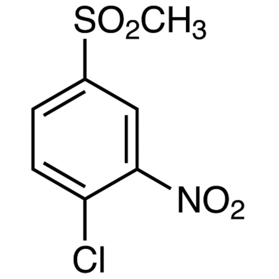4-Chloro-3-nitrophenyl Methyl Sulfone >98.0%(GC) - CAS 97-07-4