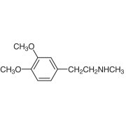 2-(3,4-Dimethoxyphenyl)-N-methylethylamine >95.0%(GC)(T) - CAS 3490-06-0