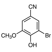 3-Bromo-4-hydroxy-5-methoxybenzonitrile >98.0%(GC) - CAS 52805-45-5