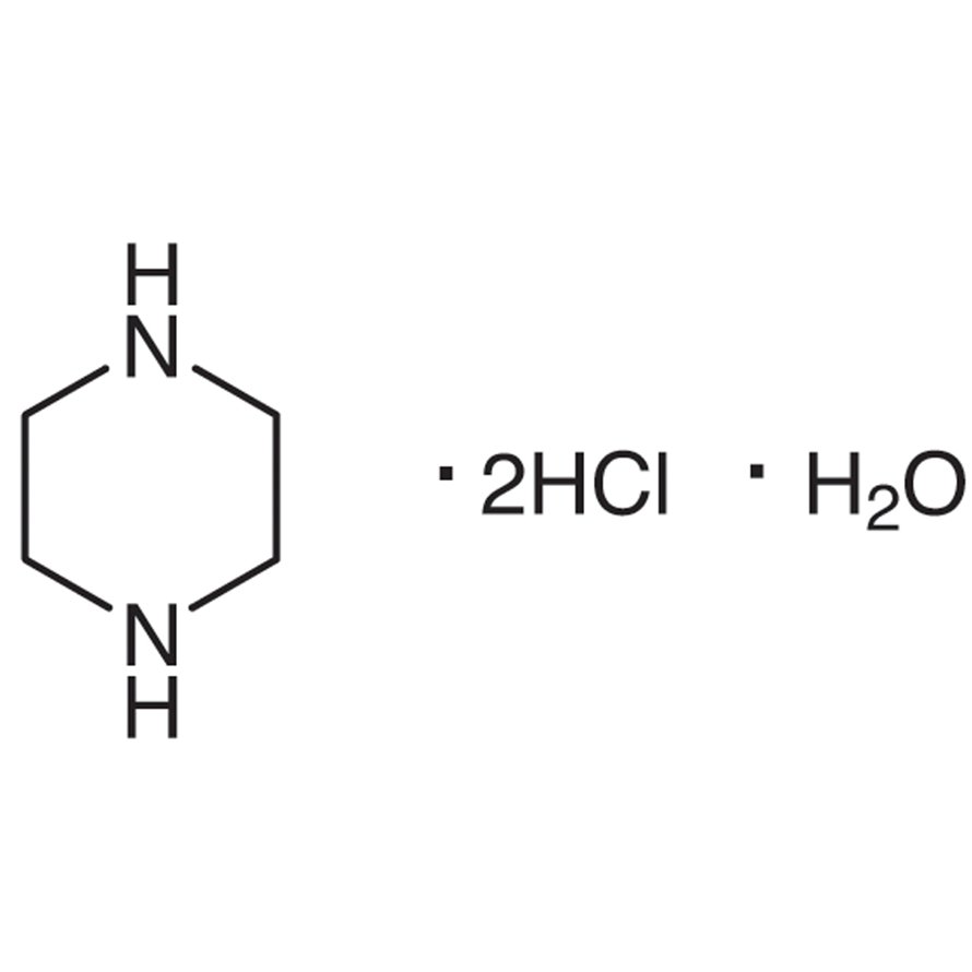 Piperazine Dihydrochloride Monohydrate >98.0%(N) - CAS 142-64-3