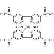 Bis(isothiocyanato)bis(2,2'-bipyridyl-4,4'-dicarboxylato)ruthenium(II) >85.0%(HPLC) - CAS 141460-19-7