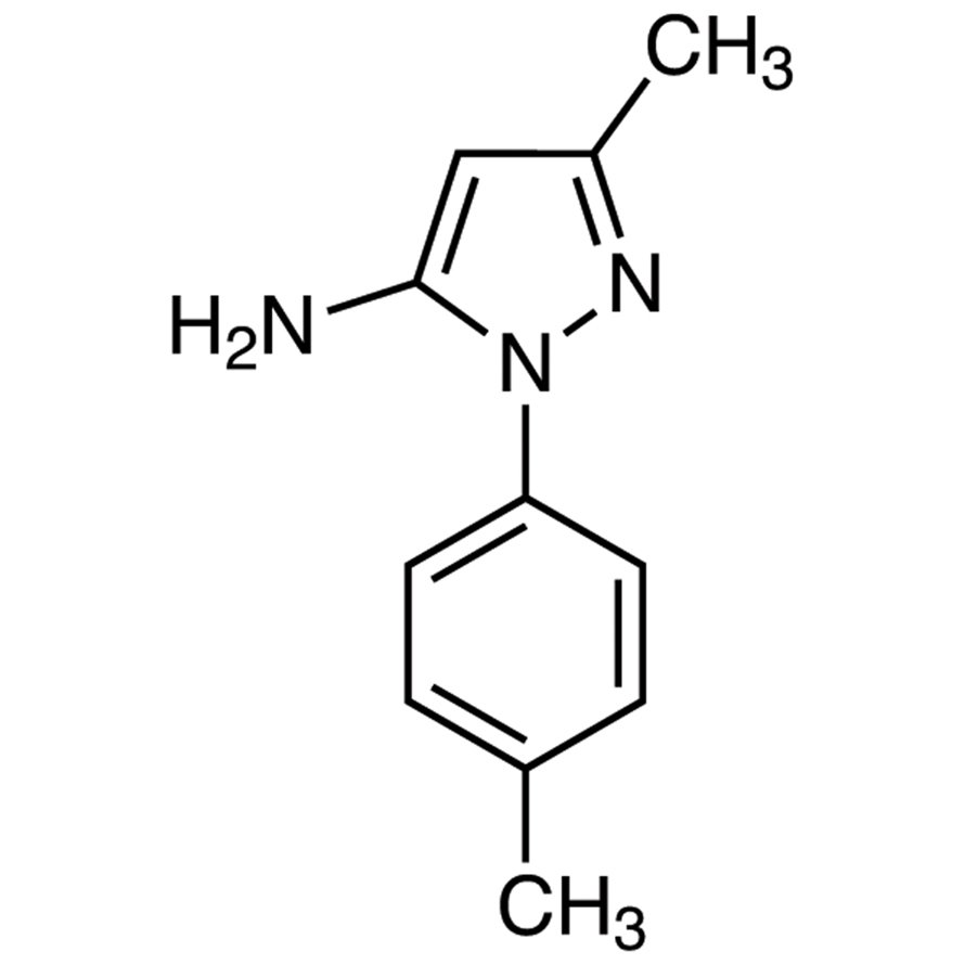 5-Amino-3-methyl-1-p-tolylpyrazole >97.0%(GC)(T) - CAS 62535-60-8