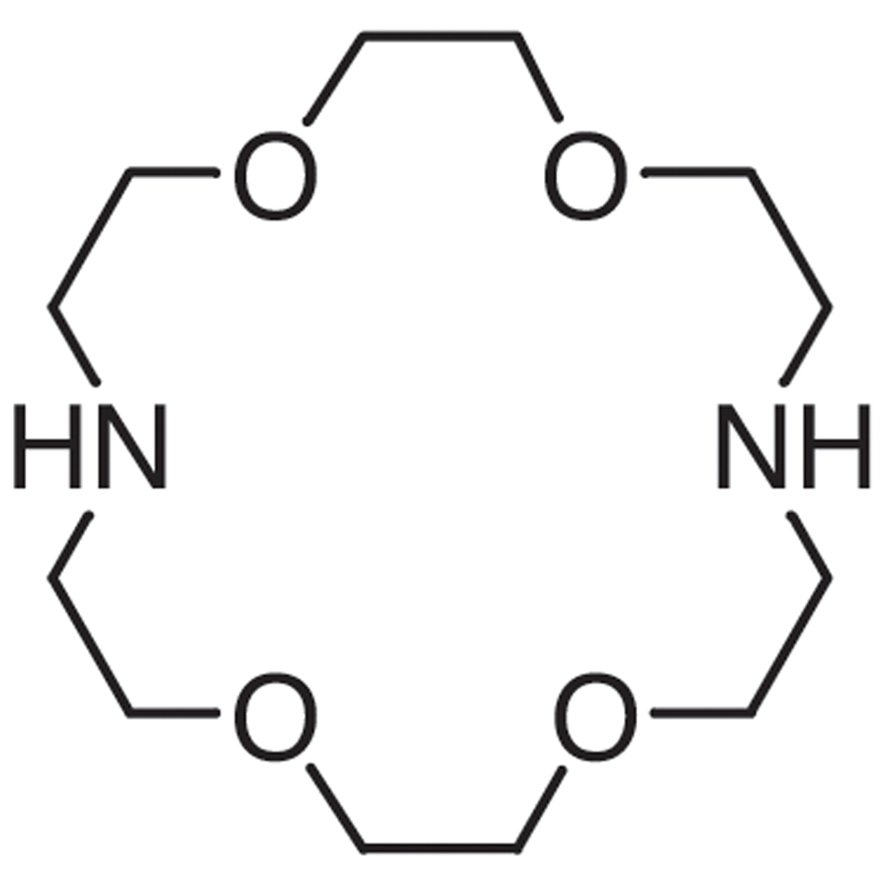 4,13-Diaza-18-crown 6-Ether >98.0%(T) - CAS 23978-55-4