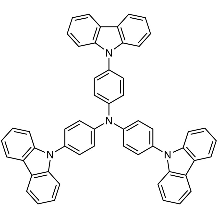 4,4',4''-Tri-9-carbazolyltriphenylamine >98.0%(HPLC)(N) - CAS 139092-78-7