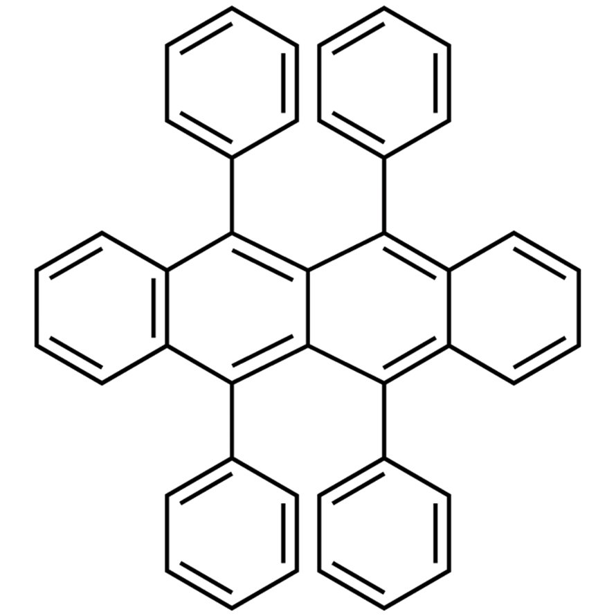 5,6,11,12-Tetraphenylnaphthacene >98.0%(GC) - CAS 517-51-1