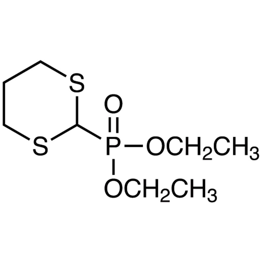 Diethyl (1,3-Dithian-2-yl)phosphonate >93.0%(GC) - CAS 62999-73-9