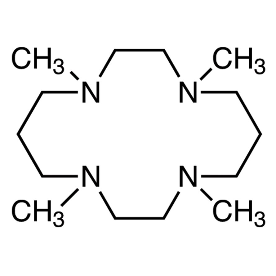 1,4,8,11-Tetramethyl-1,4,8,11-tetraazacyclotetradecane >98.0%(GC)(T) - CAS 41203-22-9