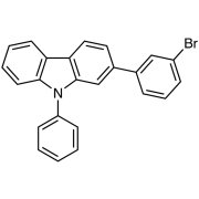 2-(3-Bromophenyl)-9-phenyl-9H-carbazole >98.0%(GC) - CAS 1365118-41-7