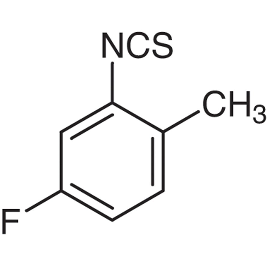 5-Fluoro-o-tolyl Isothiocyanate >98.0%(GC)(T) - CAS 175205-39-7