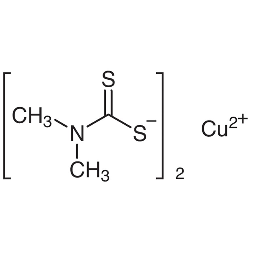 Copper(II) Dimethyldithiocarbamate >98.0%(T) - CAS 137-29-1