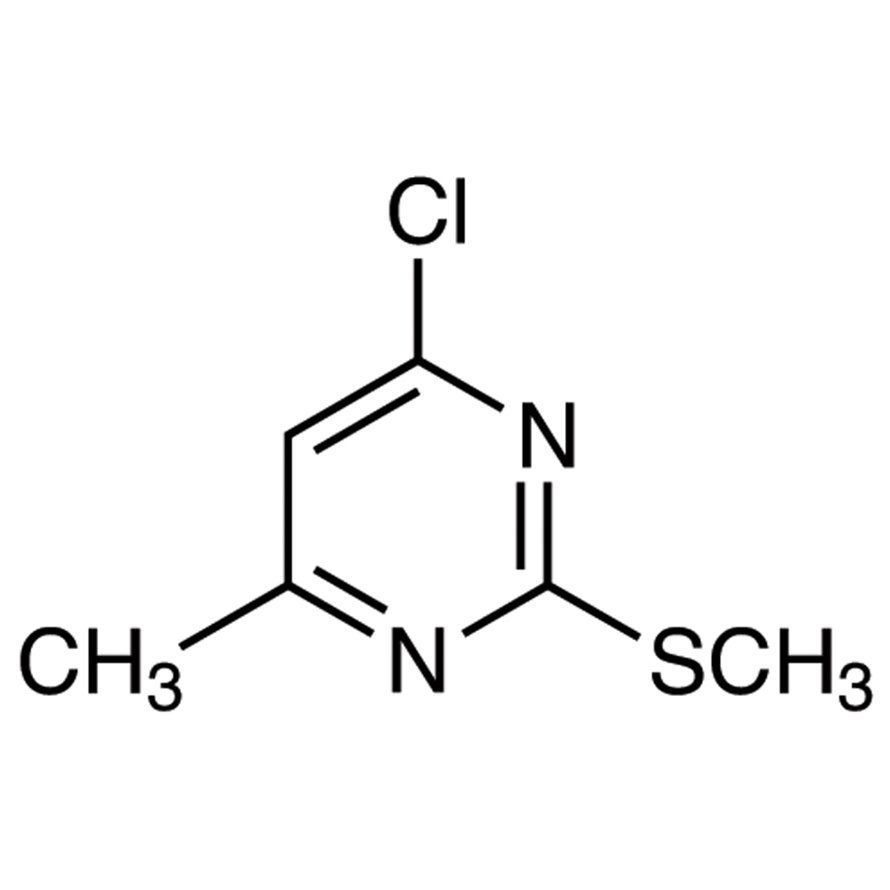 4-Chloro-6-methyl-2-(methylthio)pyrimidine >98.0%(GC) - CAS 17119-73-2