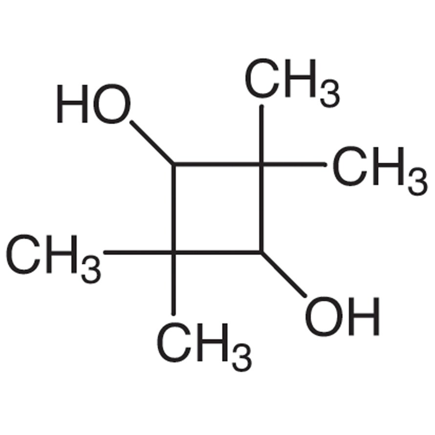 2,2,4,4-Tetramethyl-1,3-cyclobutanediol (mixture of isomers) >98.0%(GC) - CAS 3010-96-6