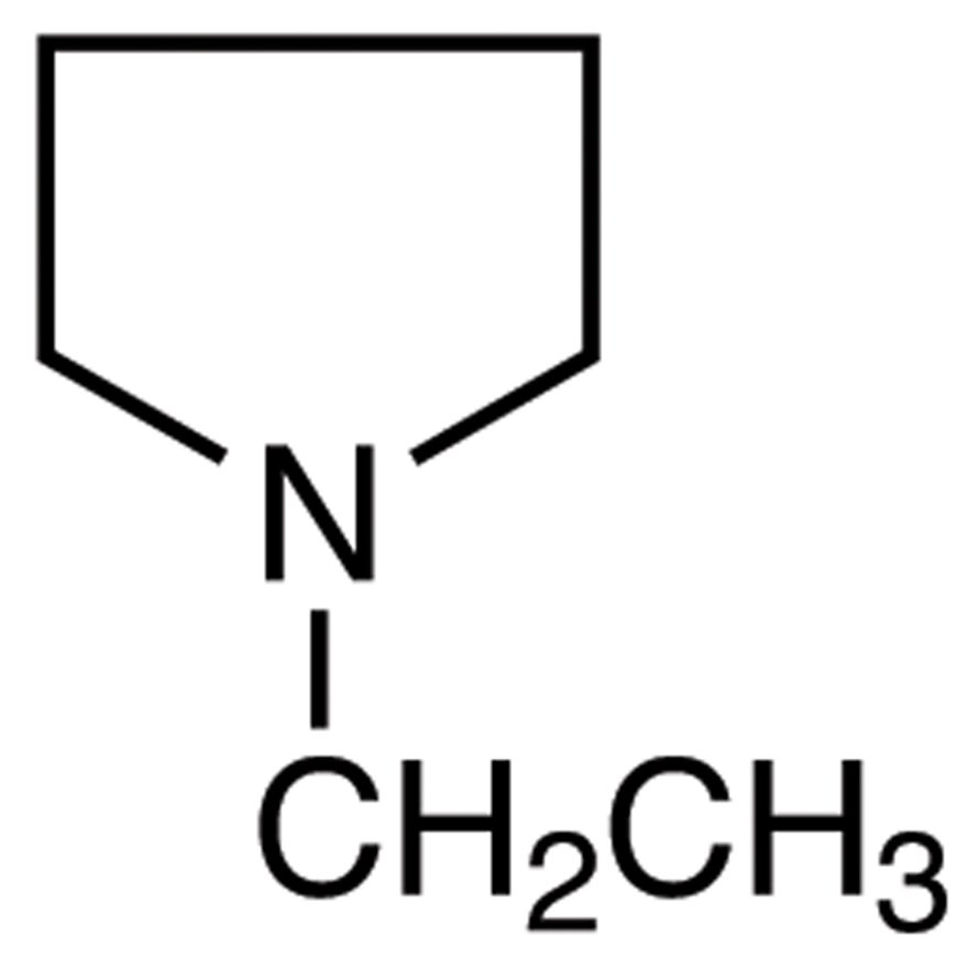 1-Ethylpyrrolidine >98.0%(GC) - CAS 7335-06-0