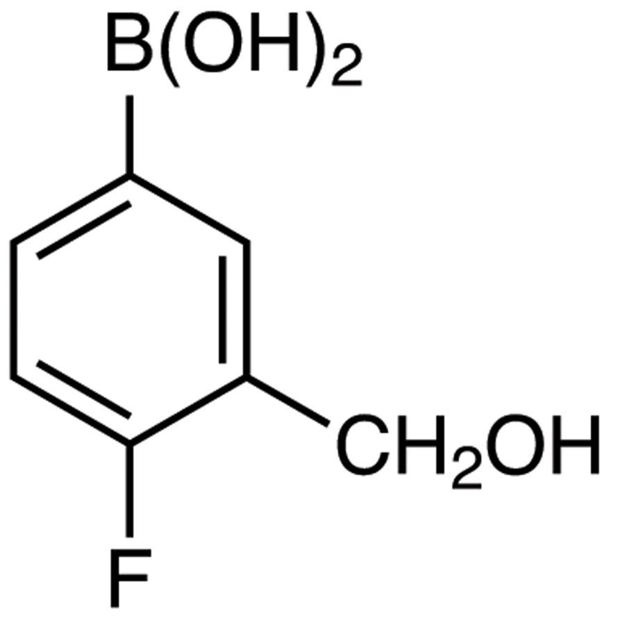 4-Fluoro-3-(hydroxymethyl)phenylboronic Acid (contains varying amounts of Anhydride)  - CAS 481681-02-1