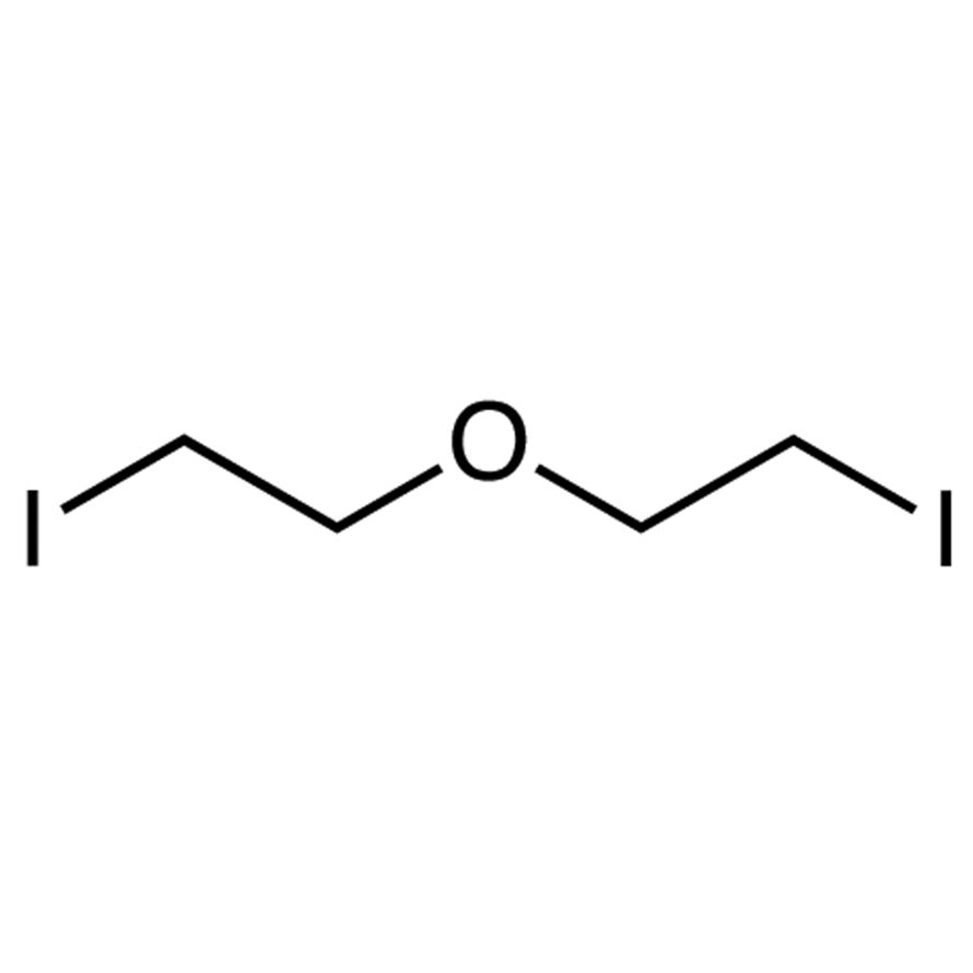 Bis(2-iodoethyl) Ether (stabilized with Copper chip) >98.0%(GC) - CAS 34270-90-1