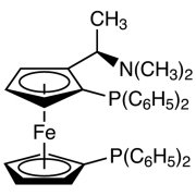 (R)-N,N-Dimethyl-1-[(S)-1',2-bis(diphenylphosphino)ferrocenyl]ethylamine >98.0%(GC) - CAS 74311-56-1
