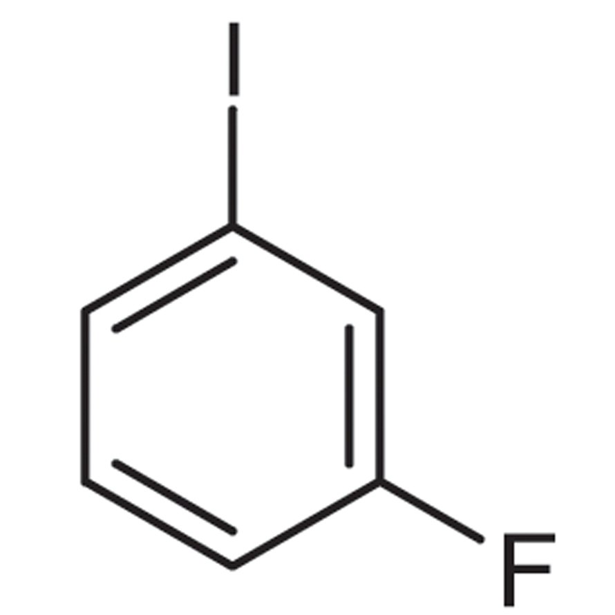 1-Fluoro-3-iodobenzene (stabilized with Copper chip) >99.0%(GC) - CAS 1121-86-4