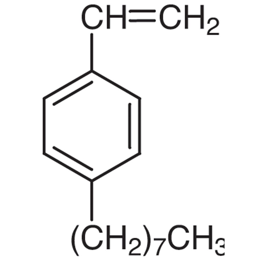 4-n-Octylstyrene (stabilized with TBC) >95.0%(GC) - CAS 46745-66-8