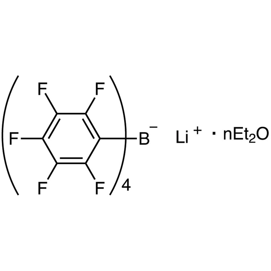 Lithium Tetrakis(pentafluorophenyl)borate - Ethyl Ether Complex >70.0%(T) - CAS 155543-02-5