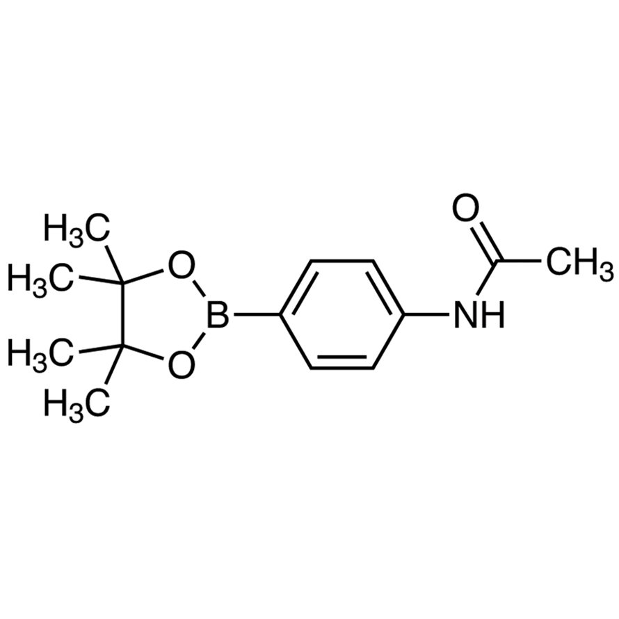 4'-(4,4,5,5-Tetramethyl-1,3,2-dioxaborolan-2-yl)acetanilide >98.0%(GC) - CAS 214360-60-8
