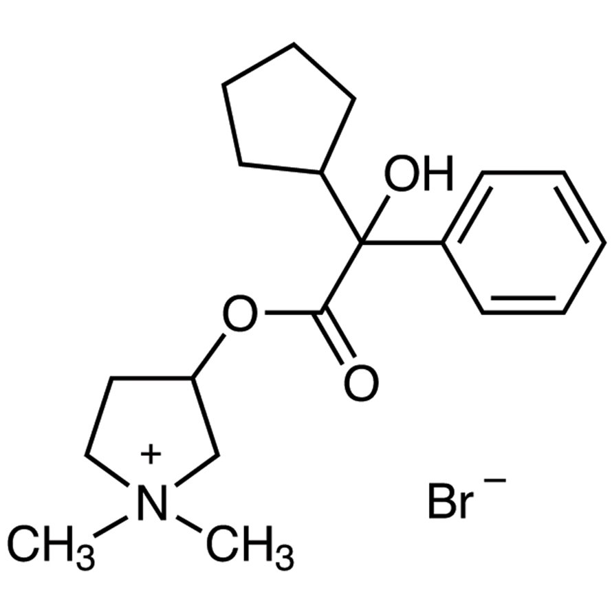 Glycopyrrolate >98.0%(T)(HPLC) - CAS 596-51-0