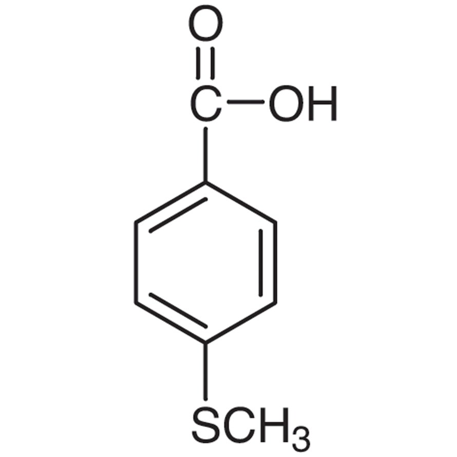 4-(Methylthio)benzoic Acid >97.0%(GC)(T) - CAS 13205-48-6