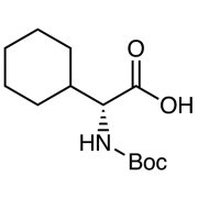 N-(tert-Butoxycarbonyl)-D-2-cyclohexylglycine >98.0%(T)(HPLC) - CAS 70491-05-3