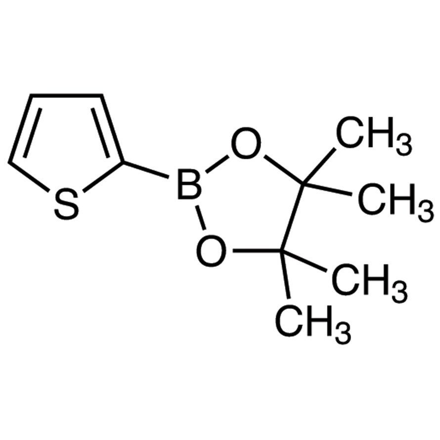2-(4,4,5,5-Tetramethyl-1,3,2-dioxaborolan-2-yl)thiophene >98.0%(GC)(T) - CAS 193978-23-3