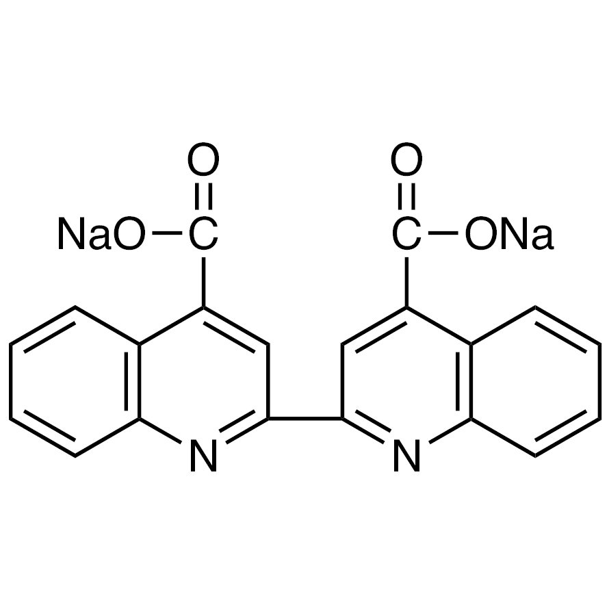 Bicinchoninic Acid Disodium Salt >98.0%(T)(HPLC) - CAS 979-88-4