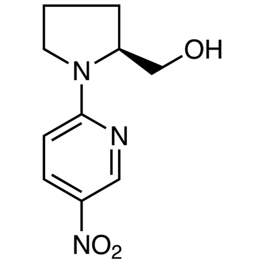 (S)-(-)-N-(5-Nitro-2-pyridyl)prolinol >99.0%(T) - CAS 88374-37-2